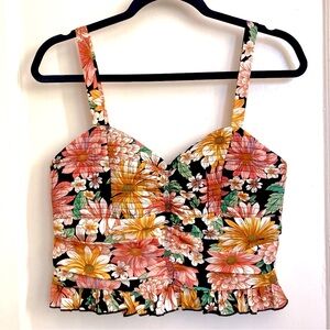 Band of Gypsies B.O.G Collective | Floral bustier style top